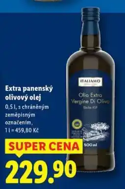 Lidl Extra panenský olivový olej nabídka
