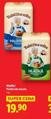 Lidl Hladká/Polohruhá Mouka nabídka