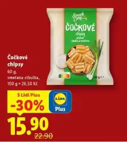 Lidl Čočkové chipsy nabídka