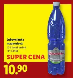 Lidl ĽUBOVNIANKA MAGNÉZIOVÁ nabídka