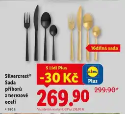 Lidl Silvercrest Sada příborů z nerezové oceli nabídka