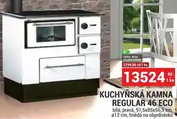 Merkury Market Kuchyňská kamna regular 46 eco nabídka