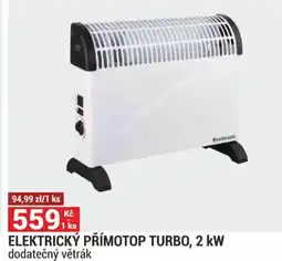 Merkury Market Elektrický přímotop turbo, 2 kw nabídka