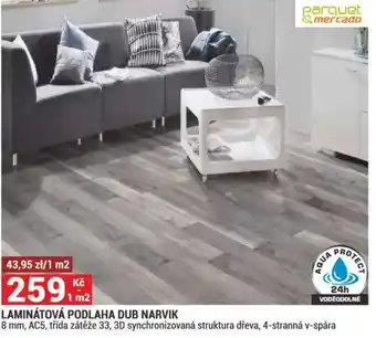 Merkury Market Laminátová podlaha dub narvik nabídka