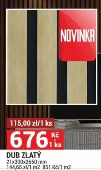 Merkury Market Dub zlatý nabídka