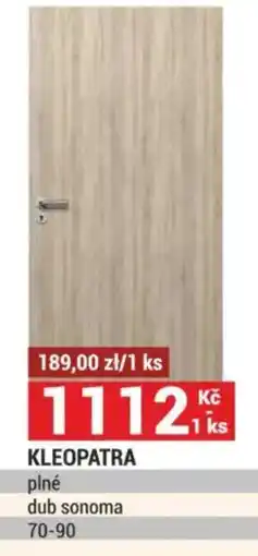 Merkury Market KLEOPATRA plné dub sonoma 70-90 nabídka