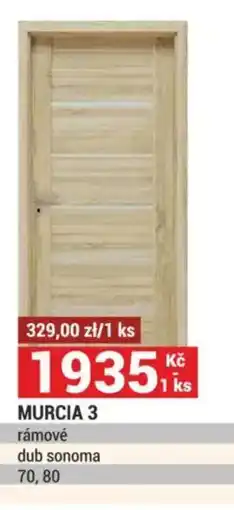 Merkury Market MURCIA 3 rámové dub sonoma 70,80 nabídka