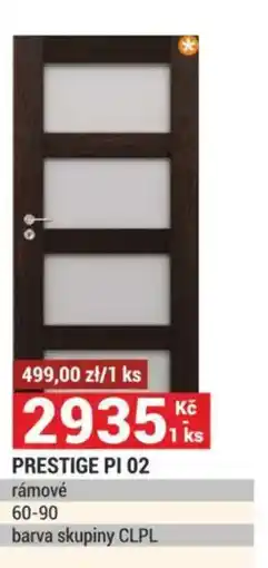 Merkury Market PRESTIGE PI 02 rámové 60-90 nabídka