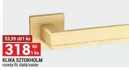 Merkury Market Klika sztokholm rozeta fit zlatá/satén nabídka