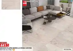 Merkury Market Gresová dlažba morella crema carving nabídka