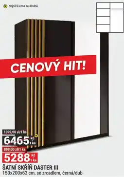 Merkury Market Šatní skříň daster III nabídka
