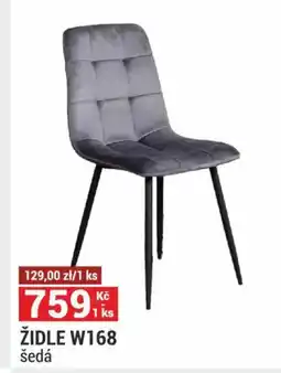 Merkury Market Židle w168 šedá nabídka
