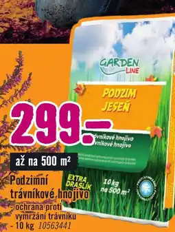 Hornbach Podzimní trávníkové hnojivo nabídka