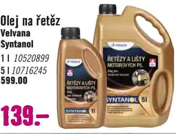 Hornbach Olej na řetěz Velvana Syntanol nabídka