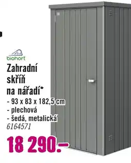 Hornbach Zahradní skříň na nářadí nabídka