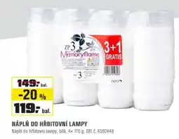 OBI Náplň do hřbitovní lampy nabídka