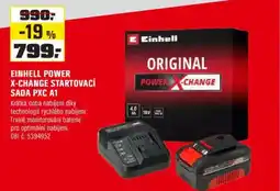 OBI Einhell power x-change startovací sada pxc a1 nabídka
