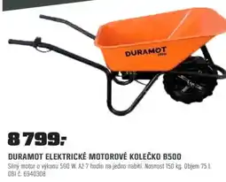 OBI Duramot elektrické motorové kolečko b500 nabídka