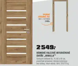 OBI Rámové falcové interiérové dveře „vanilla"¹ nabídka