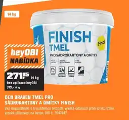 OBI Den braven tmel pro sádrokartony a omítky finish nabídka