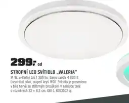 OBI Stropní led svítidlo „valeria" nabídka