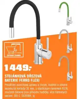 OBI Stojánková dřezová baterie ferro flexi nabídka