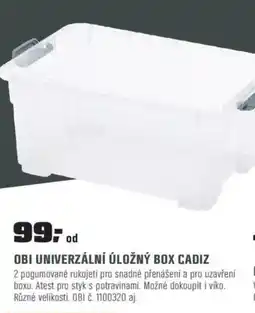 OBI Obi univerzální úložný box cadiz nabídka