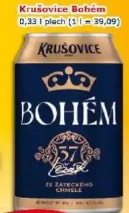 ESO MARKET Krušovice Bohém nabídka
