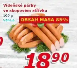 ESO MARKET Vídeňské párky ve skopovém střívku nabídka