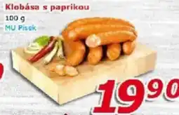 ESO MARKET Klobása s paprikou nabídka