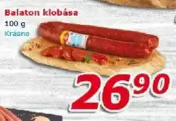 ESO MARKET Balaton klobása nabídka