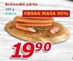 ESO MARKET Královské párky nabídka