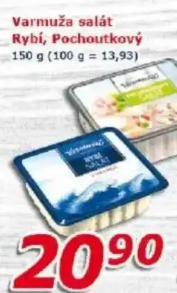 ESO MARKET Varmuža salát Rybí, Pochoutkový nabídka