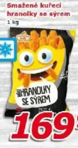 ESO MARKET Smažené kuřecí hranolky se sýrem nabídka