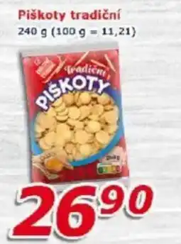 ESO MARKET Piškoty tradiční nabídka