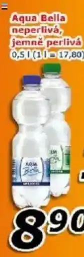 ESO MARKET Aqua Bella neperlivá, jemně perlivá nabídka