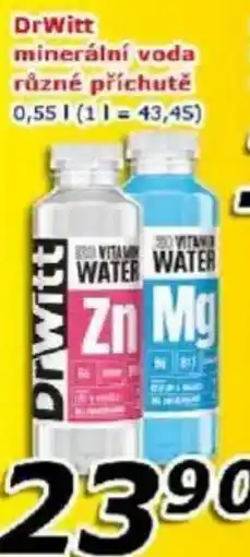 ESO MARKET DrWitt minerální voda nabídka