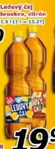 ESO MARKET Ledový čaj broskev, citrón nabídka
