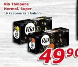 ESO MARKET Ria Tampons Normal, Super nabídka