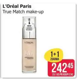 Teta L’Oréal Paris True Match make-up nabídka