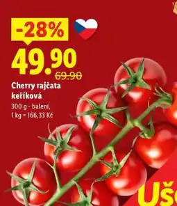 Lidl CHERRY RAJČATA KEŘÍKOVÁ nabídka