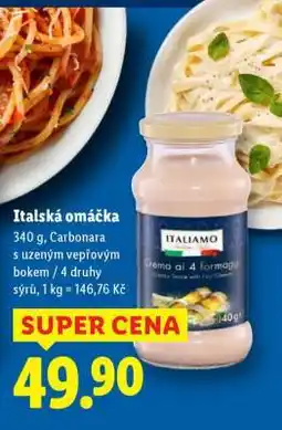 Lidl ITALSKÁ OMÁČKA nabídka