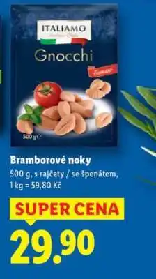 Lidl Bramborové noky nabídka