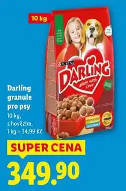 Lidl Darling Granule pro psy nabídka