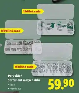 Lidl PARKSIDE Sortiment malých dílů nabídka