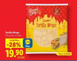 Lidl Tortilla Wraps nabídka