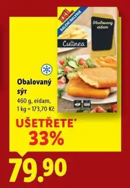 Lidl Obalovaný sýr nabídka
