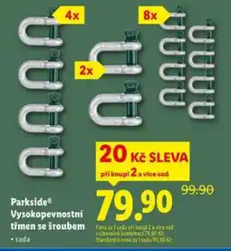 Lidl PARKSIDE Vysokopevnostní třmen se šroubem nabídka