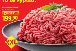 Lidl Hovězí mleté maso 100 % nabídka