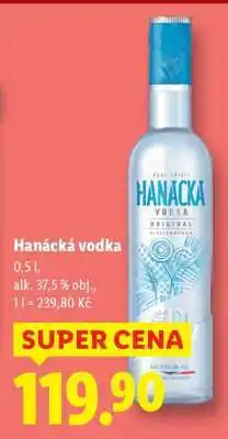 Lidl Hanácká Vodka nabídka